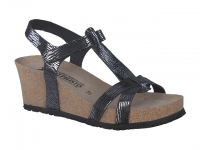 Chaussure mephisto sandales modele liviane motif noir